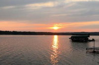 Spacious Luxury Cabin with Deck  Dock on Bone Lake