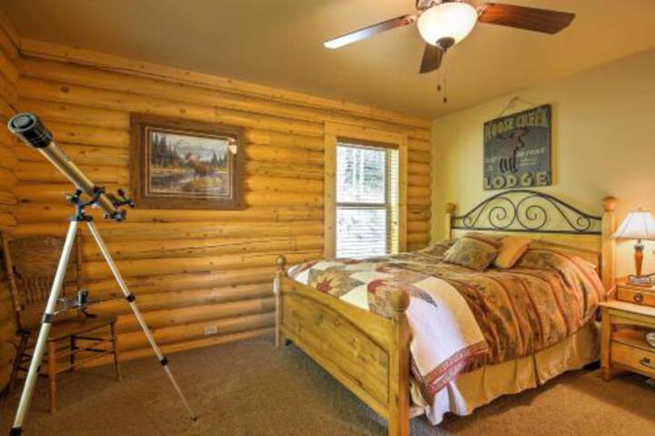 Secluded Alma Log Cabin With Deck Hot Tub & Views! - thumb 2