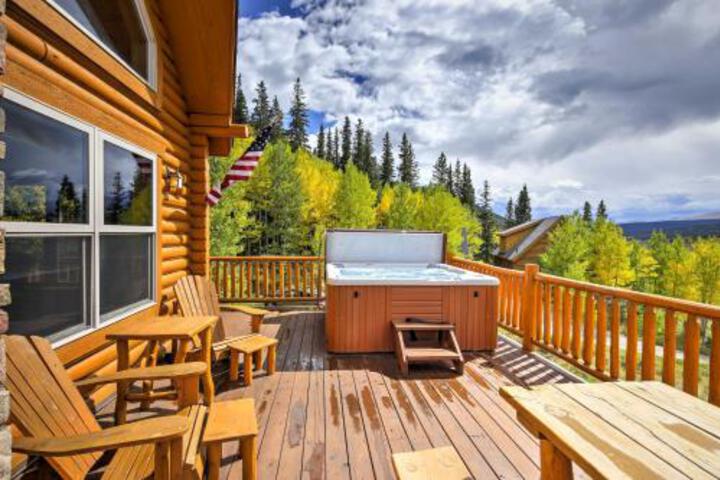 Secluded Alma Log Cabin With Deck Hot Tub & Views! - thumb 6