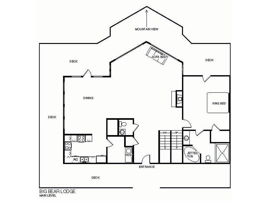 Big Bear Lodge, 5 Bedrooms, View, Hot Tub, Privacy, Jacuzzis, Sleeps 26 - thumb 34