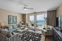 0205 - 2B/2 Bath With Bunks - Gulf Front Balcony - Living Room Faces the Gulf Accommodation Los Angeles