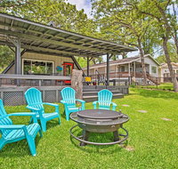 A-Frame Cabin with Dock & Bar on Cedar Creek LK! - Accommodation Los Angeles