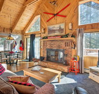 Alma 'Cloud 9 Cabin' with Fireplace & Wooded Views! - Accommodation Los Angeles