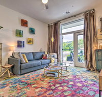 Downtown Asheville Condo with Patio & Amenities - Accommodation Los Angeles