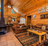 Fairway View Cabin Hot Tub Fireplace Great Views WIFI Grill - Accommodation Los Angeles