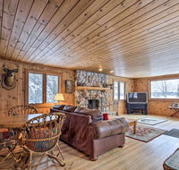 Lakefront Escape with Fishing Pier and Snowmobiling! - Accommodation Los Angeles