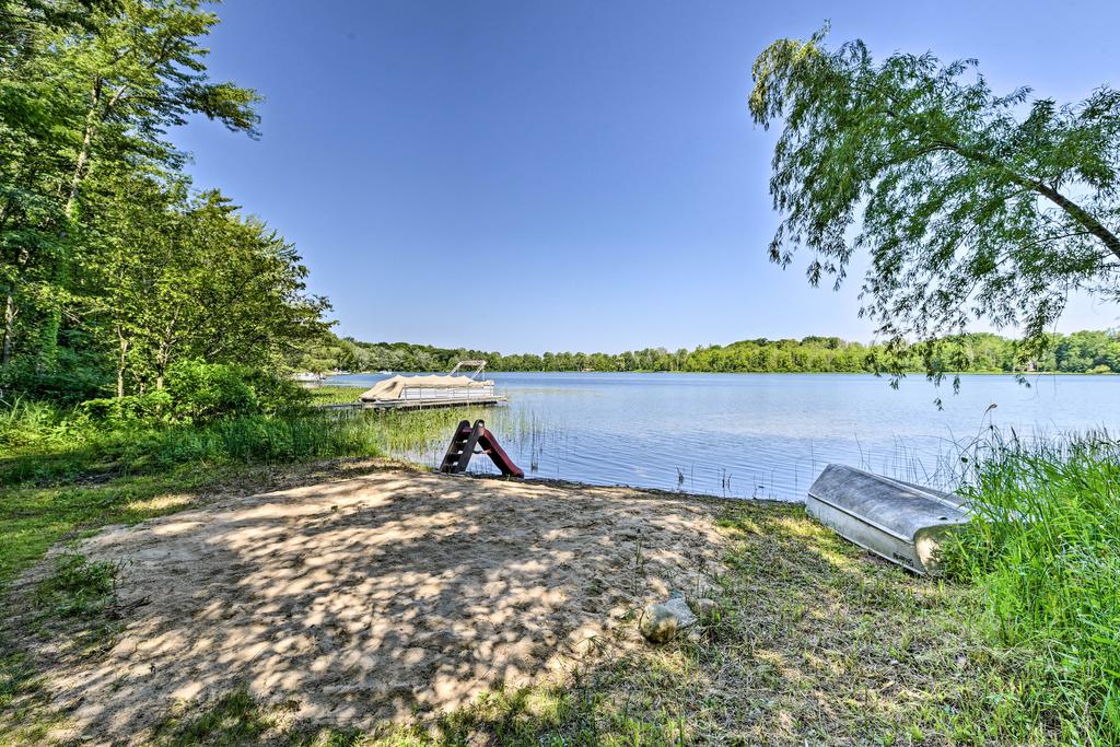 Lakefront Gobles Home With Private Dock & Boats! - thumb 1