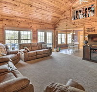 Lakefront Hot Springs Retreat with Deck and Boat Dock! - Accommodation Los Angeles