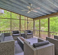 Lakefront House with Private Dock + Fire Pit! - Accommodation Los Angeles