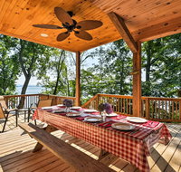 Lakefront Rutledge Cabin with Fire Pit and Private Dock - Accommodation Los Angeles