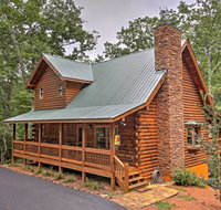 Log Cabin with Deck in Chattahoochee Nat'l Forest - Accommodation Los Angeles