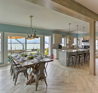 Modern Waterfront Home with Patio, Fire Pit & Dock - Accommodation Los Angeles