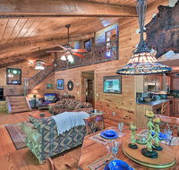 Riverfront Hayesville House with Spacious Deck - Accommodation Los Angeles