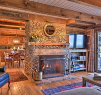 Rustic 'Courage Cabin' with Mountain & River View - Accommodation Los Angeles