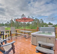 Rustic Benezette Cabin with Porch Hot Tub  Fire Pit - Accommodation Los Angeles