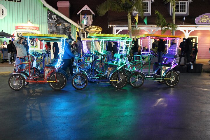 LED Illuminated Surrey Night Rides In Long Beach Shoreline Village - thumb 0