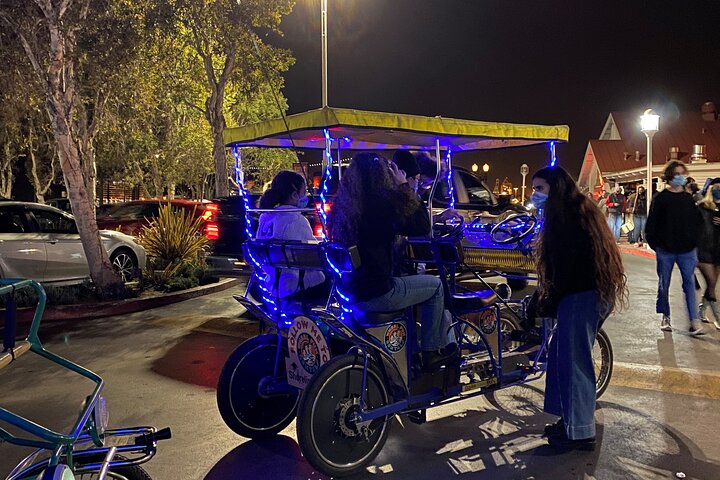 LED Illuminated Surrey Night Rides In Long Beach Shoreline Village - thumb 5