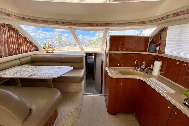 52' Yacht Tour In Miami Beach With Captain, Boat Rental And Party - thumb 3