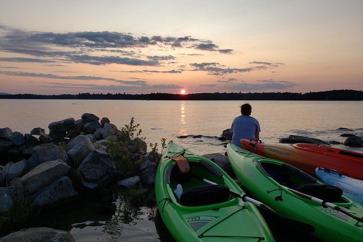 Guided Sunset Kayak Tour On Sebago Lake, Maine - thumb 1