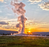 Yellowstone Old Faithful Waterfalls and Wildlife Day Tour - Accommodation Los Angeles