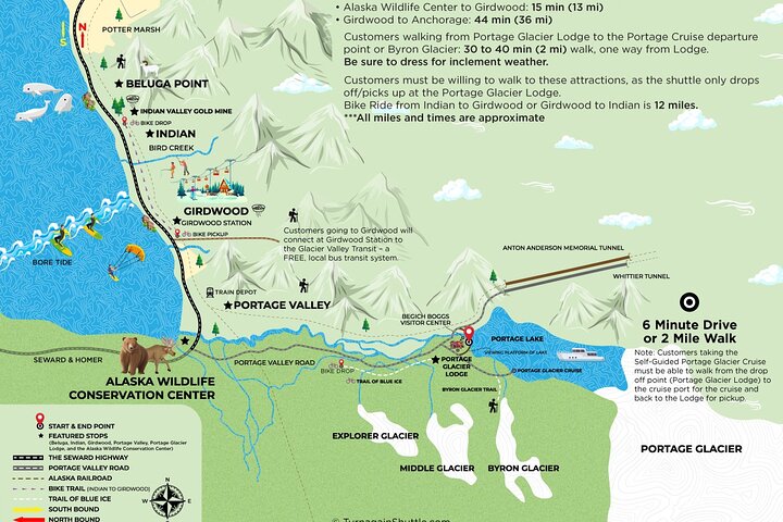 Self-Guided Bike Tour From Bird Creek To Girdwood - thumb 3